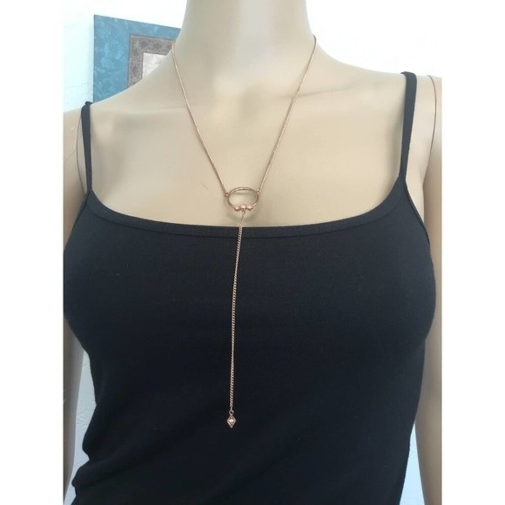Luv Aj Rose Gold Necklace